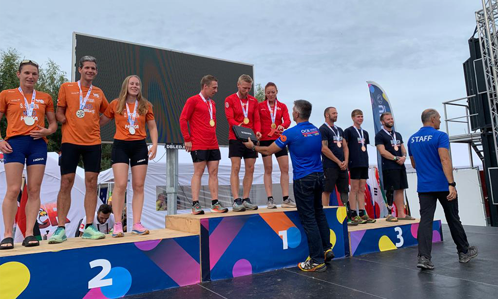 OCR World Championships award ceremony 2023 in Genk, Belgium